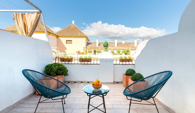 Ponce Léon. 1-bedroom, private terrace.