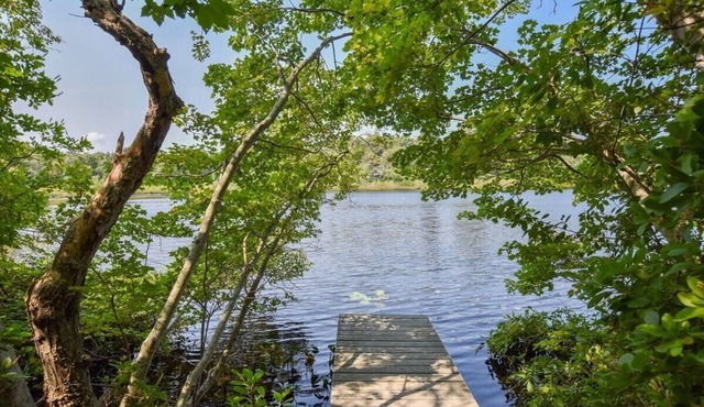 Pond Front Home with Private Dock!