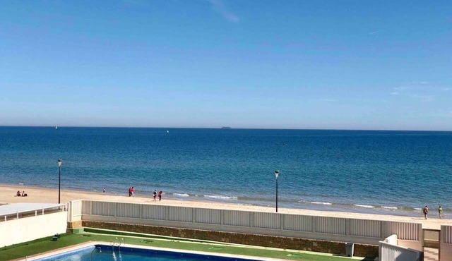 Pool and Beach View House
