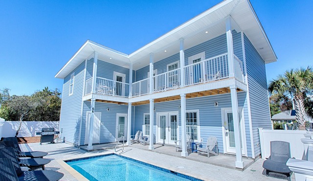 Pool ~ Balcony ~ Guest House ~ Outdoor Lounge
