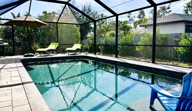 Pool & Beach – Pefect Getaway for Families - Enjoy Shark Teeth Hunting - WiFi