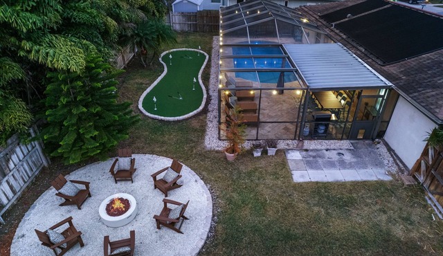 Pool & Fire Pit Retreat – Sleeps 14, No Flood Zone