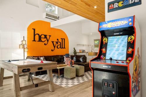 Pool! Games! Dogs! Space!