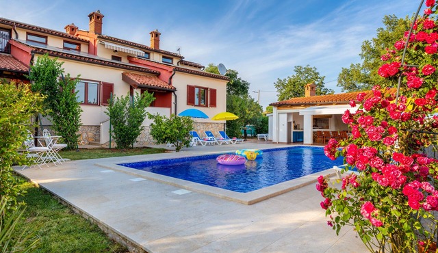 Pool, grill, WiFi, bicycles, billiards, dishwasher, washing machine