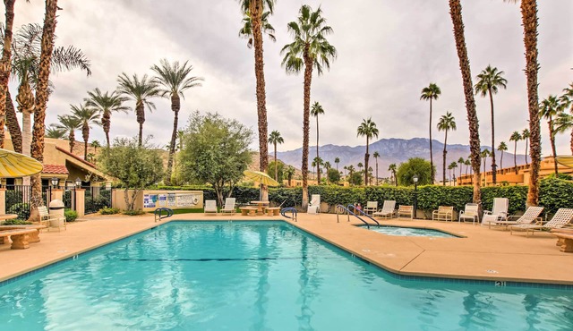 Pool & Hot Tub Access: Modern Palm Springs Condo