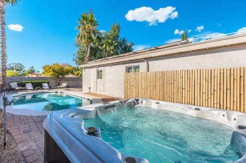 Pool Hot Tub Pickleball Sport Court & Pool Table
