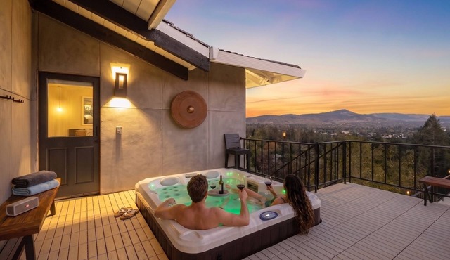 Pool - Hot Tub - Sauna | Wine Country Panoramic Views