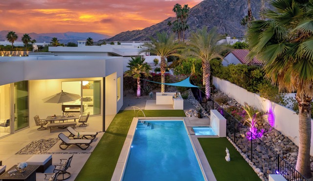 Pool Hot Tub Views | Luxury Design | Villa Valentina by AvantStay