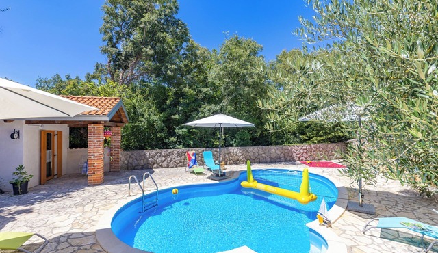 Pool House Franjo, Malinska, Croatia