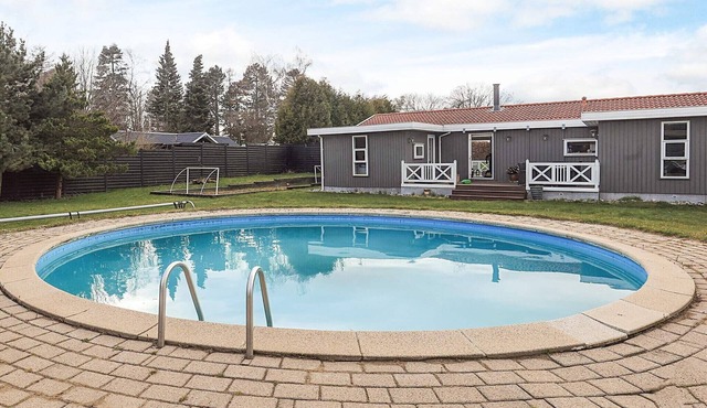 Pool House with Petanque Court