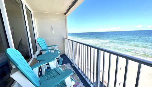 POOL IS OPEN! Remodeled Oceanfront Penthouse | 7th Floor Private Balcony |