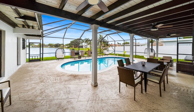 Pool Oasis in Pembroke Pines South Florida