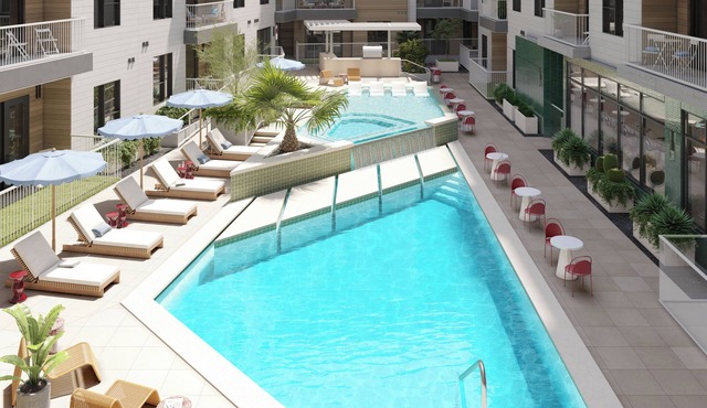 Pool + Rooftop | 1BDR Suite w/Balcony | The Code