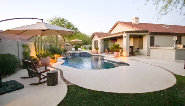 Pool & Spa, Putting Green, Resort Style Oasis