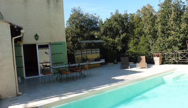 pool studio in quiet and relaxing village
