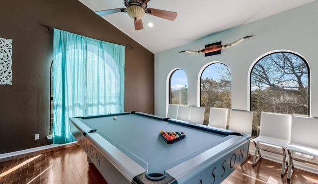 Pool Table Hot Tub and Neighborhood Pool