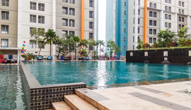 Pool View Studio Ara Residance Apartement Near Gading Serpong