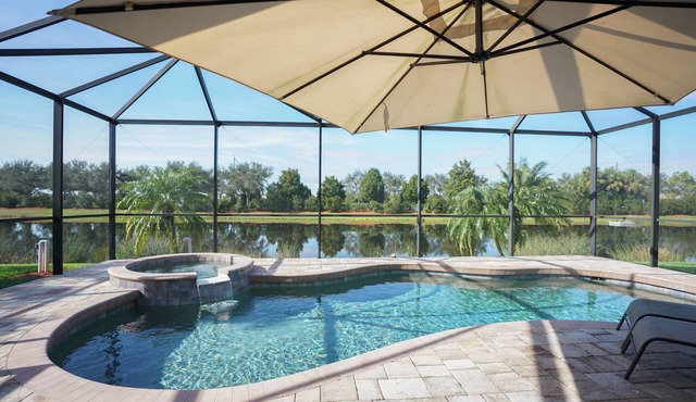 Pool Villa 3BR/3BA, Heated Pool, Golf Community, Pet Friendly