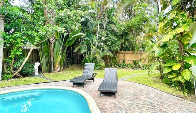 Poolside Boca luxury beach house