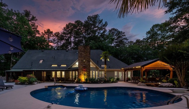 Poolside Farm Serenity Group Perfect, Cozy Gazebo