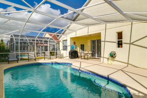 Poolside Lounge and Theme Park Fun Davenport Home