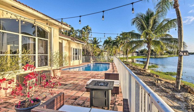 Poolside Paradise w/Lake Views in Miramar!