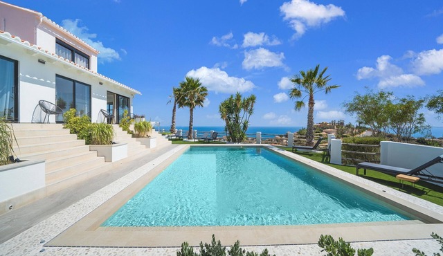 Poolside Stay with Ocean Views