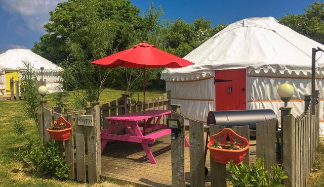 Poppy Yurt