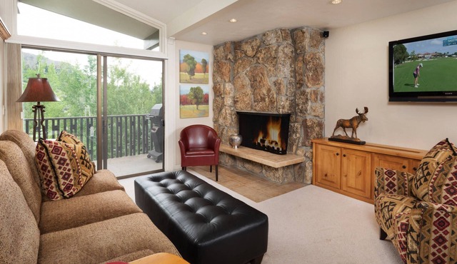 Popular Snowmass Condo with HT/Wood FP/Balcony W/Grill/Parking. Great Rates! Plan Your Summer Now!