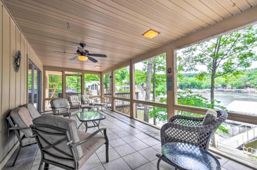 Porch, Dock and Deck Lake of the Ozarks Oasis!