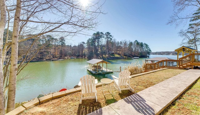 Porch & Game Room! Getaway on Lookout Shoals Lake
