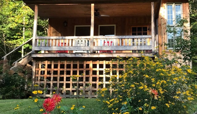 Porch & Pines Cottage with a View