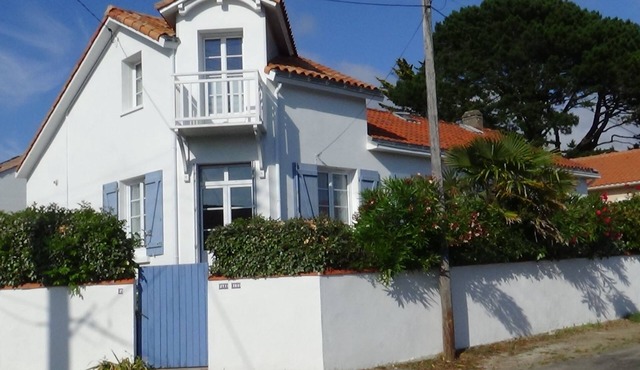Pornic T2 house aucalme, small sea view, near beach and spa