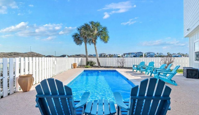 Port A Beach House with Pool, Game Room & Patio!