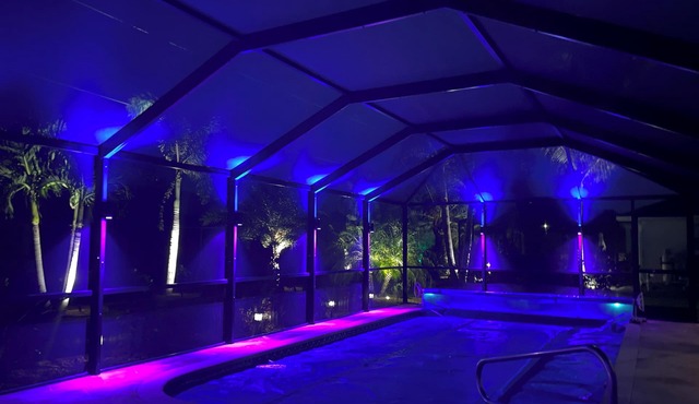 Port Charlotte SWF-safe- A+area-3bd, 2bth, HEATED Salt pool, renovated— pet OK.