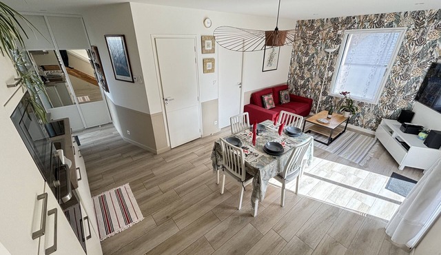 Port, Duplex Standing * 51 m²/4-5 people, Garden & Parking, Wifi