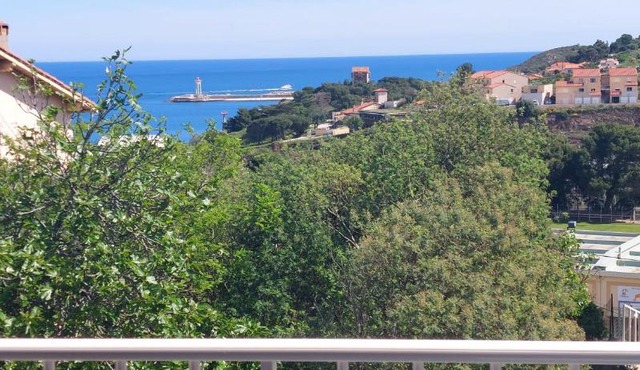 Port-Vendres, Appartement climatisé Vue Mer ! Le port à 3 minutes !