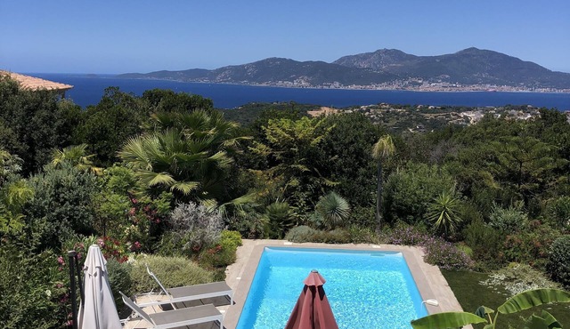 PORTICCIO NEW CONTEMPORARY VILLA PANORAMIC SEA VIEW HEATED POOL