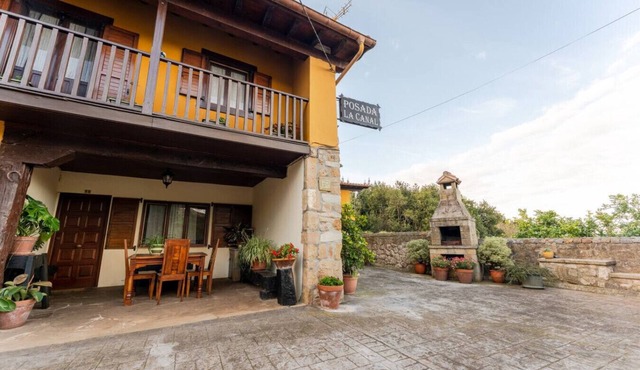 Posada La Canal · habitación estilo rural