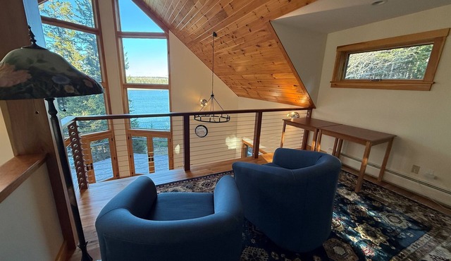 Poseidon House- Elevated Above the Shore of Southeast Harbor