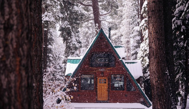 Postcard West Shore Tahoe Cabin