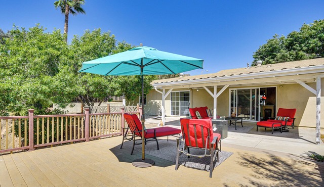 Poway Retreat w/Stunning Sunset & Mountain Views!