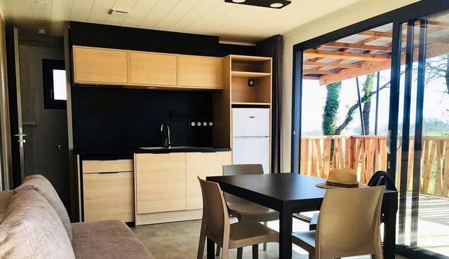 Pré Fixe campsite **** - Cassiopée Cottage 3 rooms 5/7 people