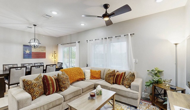 Premier brand new build penthouse condo on the Guadalupe River near Gruene