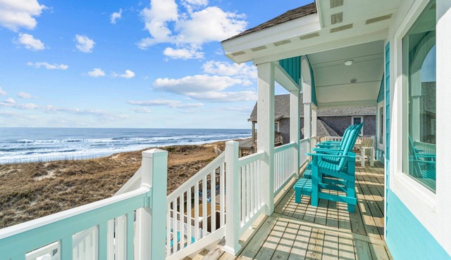 Premier Oceanfront Dog Friendly w/Pool, Hot Tub, Elevator, Cabana, Theater