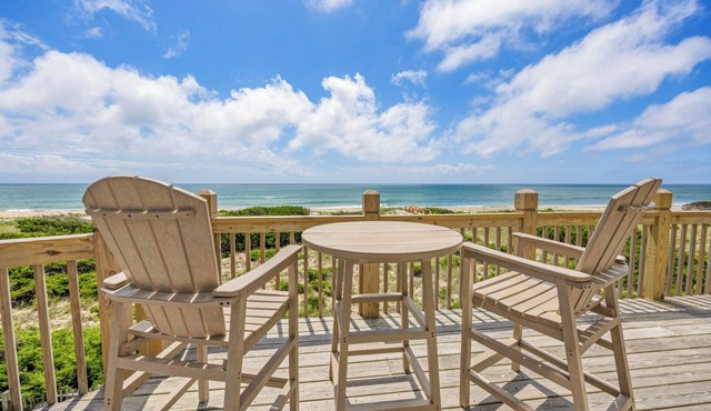 Premier Oceanfront w/Pool, Hot Tub, Game Room, Theater, Tiki Bar. Surf's Up!