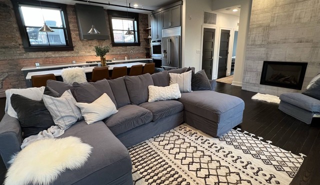 Premier penthouse w Private Rooftop near Memorial Stadium & Pinnacle Arena!