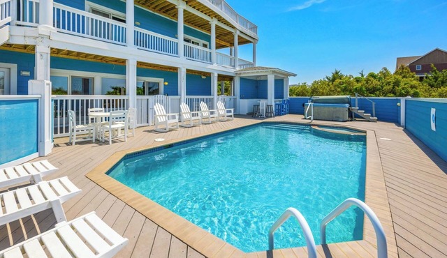 Premier Soundfront Dog Friendly w/Pool, Hot Tub, Elevator, Pier, Home Theater