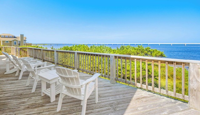 Premier Soundfront Home w/Pool, HotTub, Elevator, Pickleball, Tiki Lounge, More