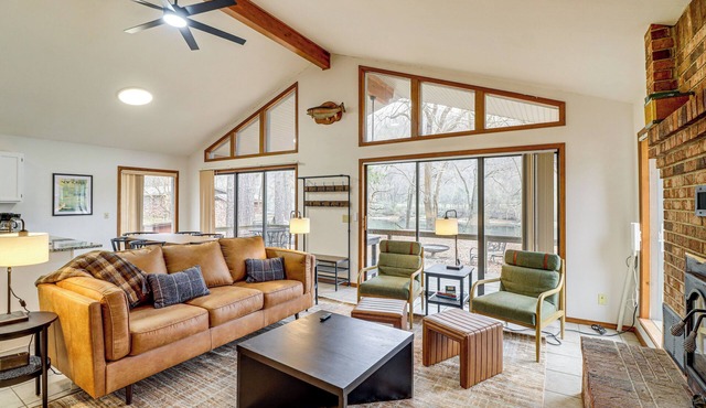 Premier Trout Fishing: Scenic White River Cabin